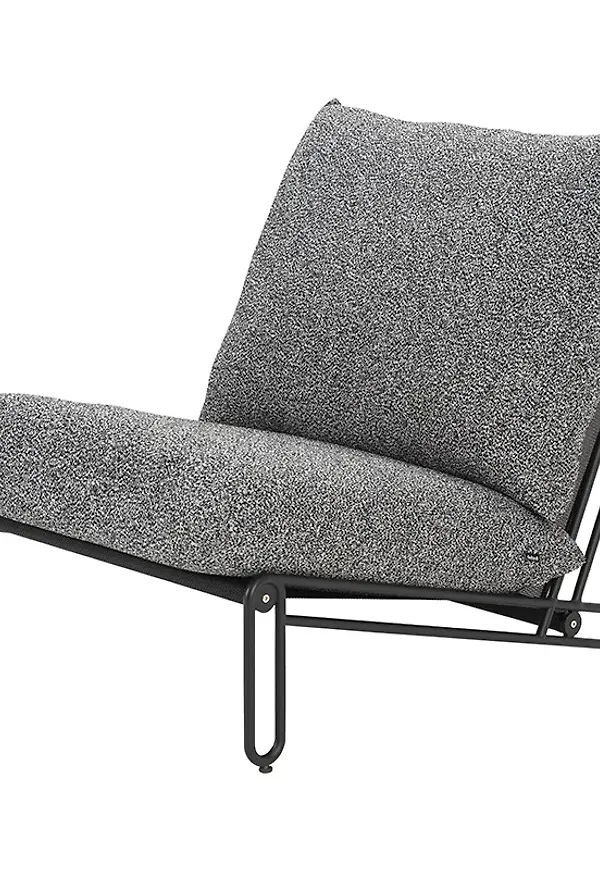 Skön svart fåtölj 2026 från Brafab.