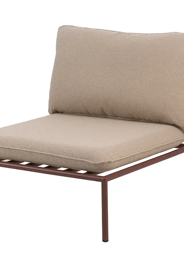 Söt beige möbel i aluminium från Brafab.