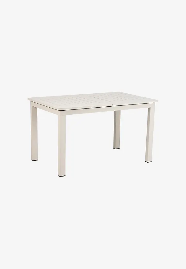 Fantastiskt snygg matbord i aluminium från Brafab.