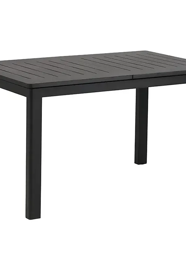 Otroligt fin svart bord i aluminium från Brafab.