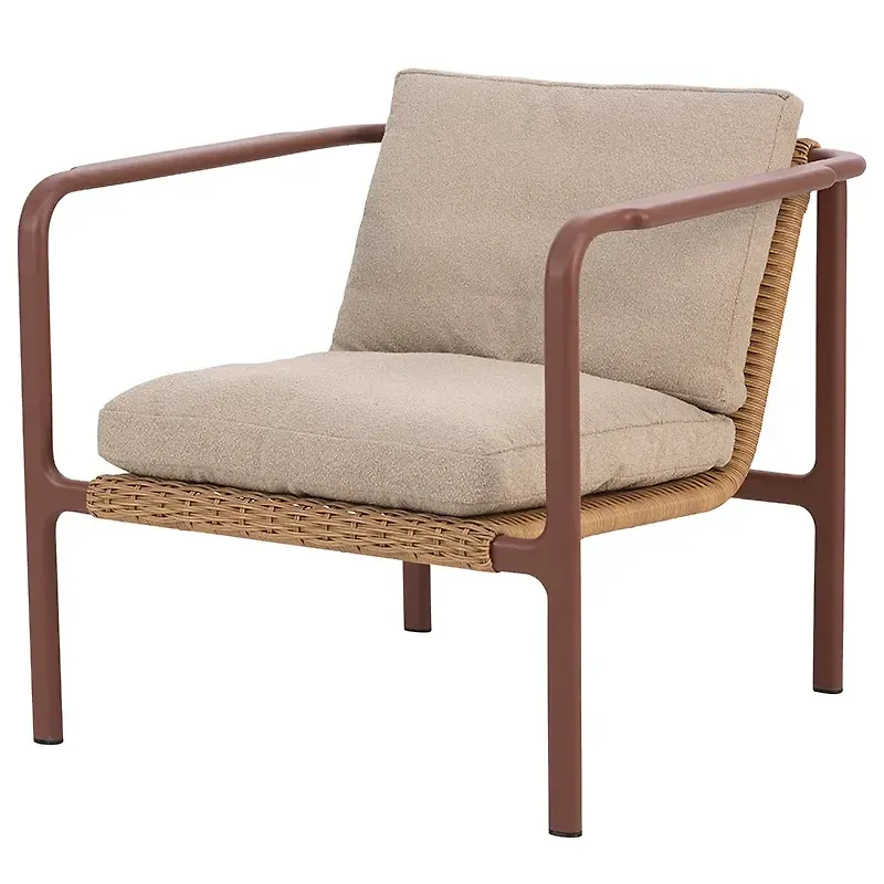 Klassisk beige fåtölj 2026 från Brafab.