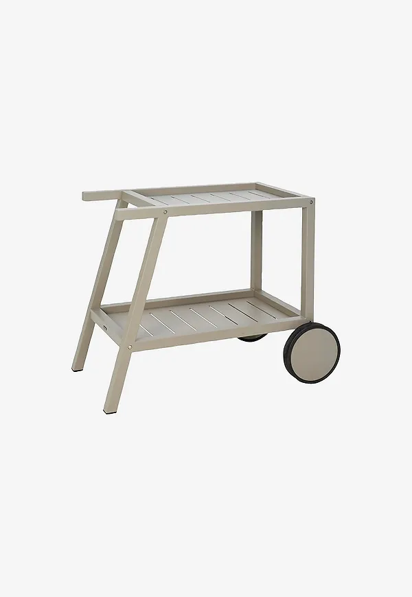 Beige Brafab-aluminiumbord i supersnygg modell.