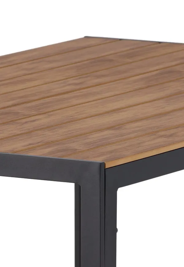 Brun Venture Home-matbord i stilriktig modell.