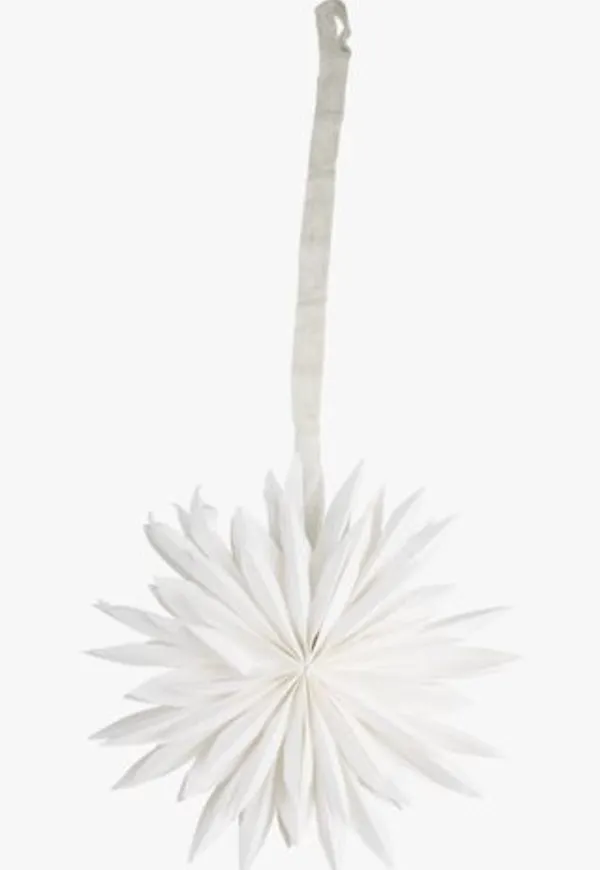 Klassisk lampa i vitt från hemtex.