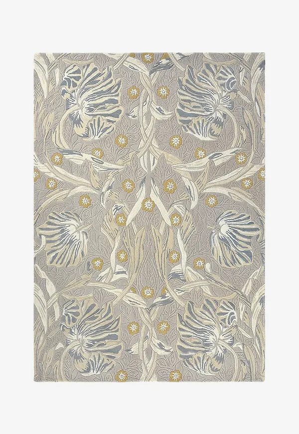 Beige Brink & Campman-bomullsmatta i söt modell.