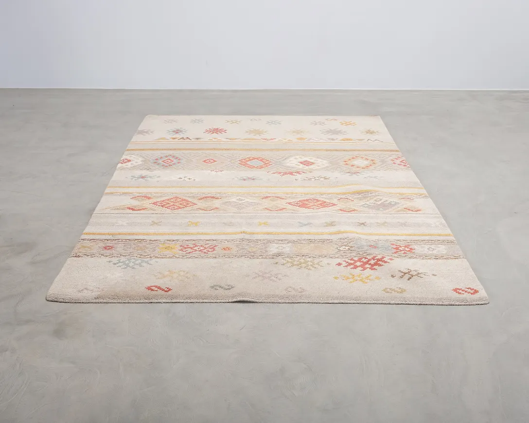 Ikonisk flerfärgad ullmatta 2025 från Brink & Campman.