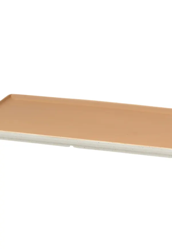 Beige Broste Copenhagen-tallrik i skön modell.