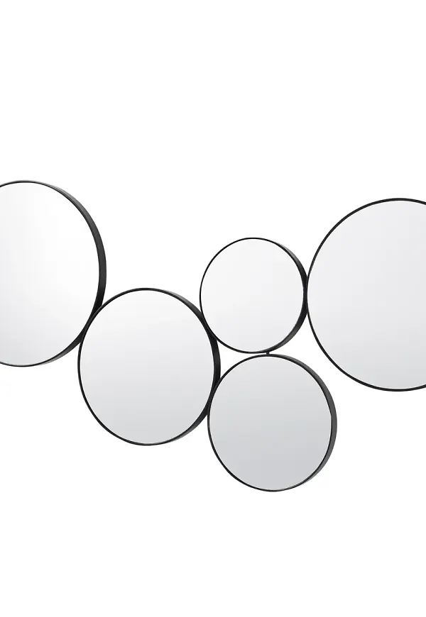 Svart Broste Copenhagen-spegel i stilren modell.