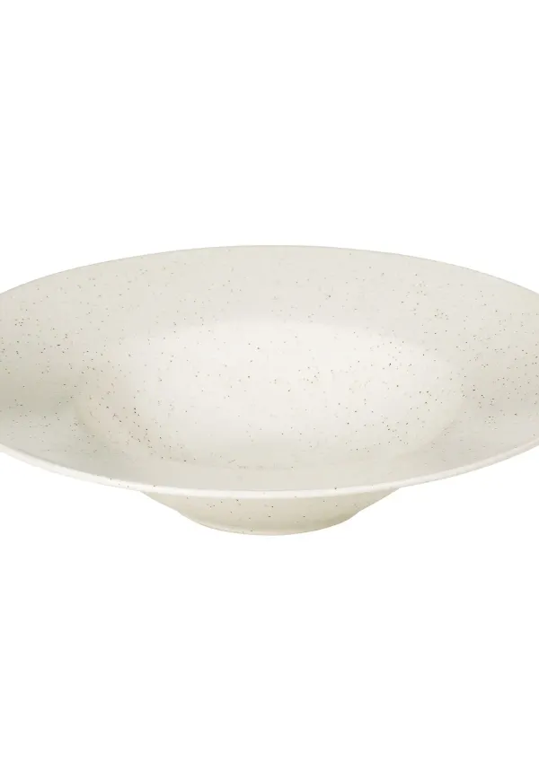 Beige Broste Copenhagen-pastatallrik i superfin modell.
