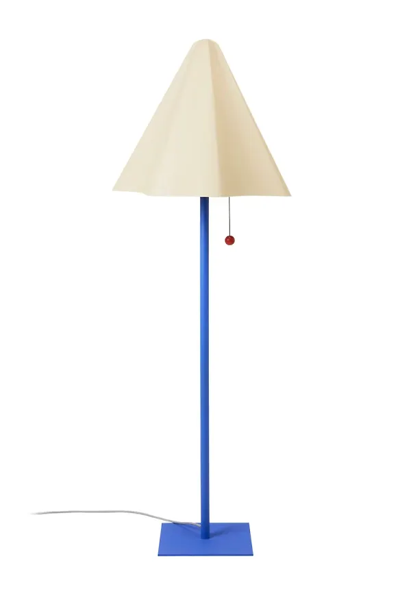 Blå Broste Copenhagen-golvlampa i snygg modell.