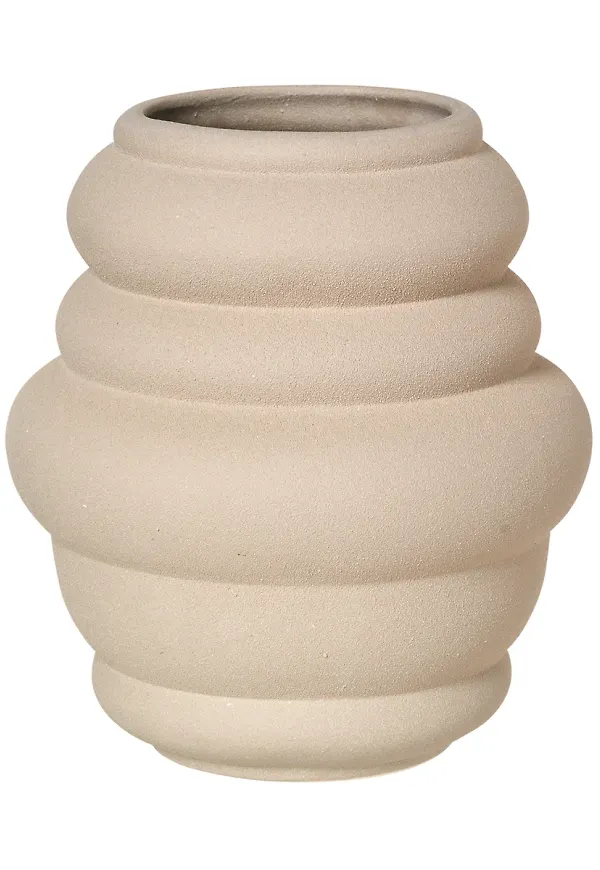 Riktigt fin beige kruka 2025 från Broste Copenhagen.