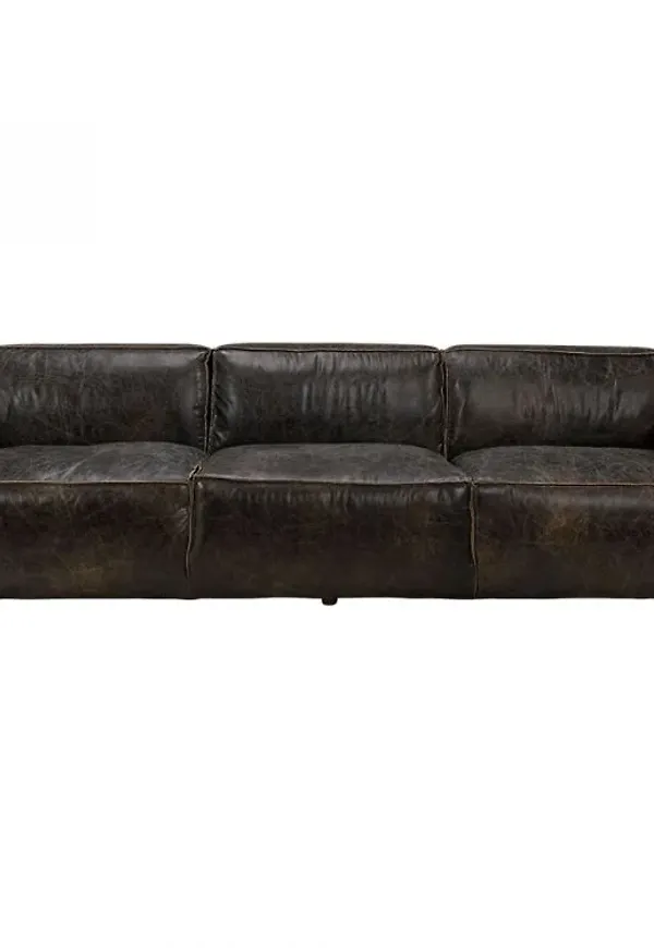 Skön lädersoffa 2025 från Artwood.