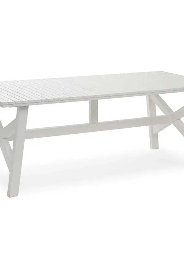 Stilren matbord i vitt från Hillerstorp.