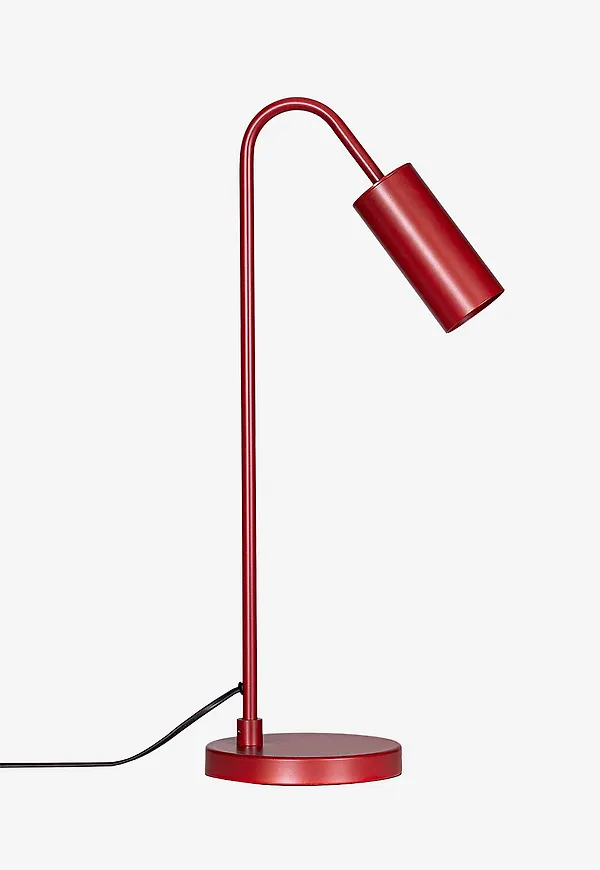 Jättesnygg golvlampa i rött från By Rydéns.