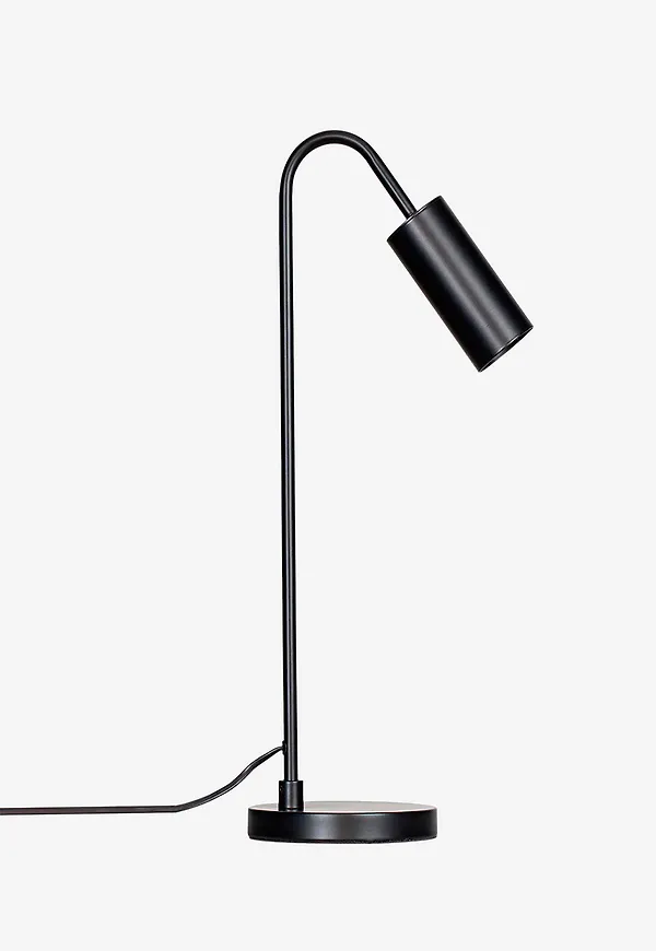 Moderiktig golvlampa i svart från By Rydéns.