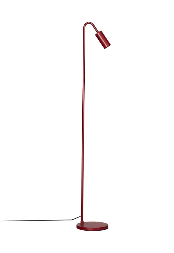 Modern lampa i rött från By Rydéns.