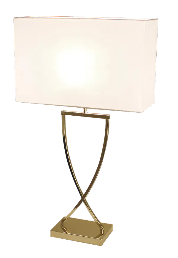 Otroligt fin bordslampa i vitt från By Rydéns.