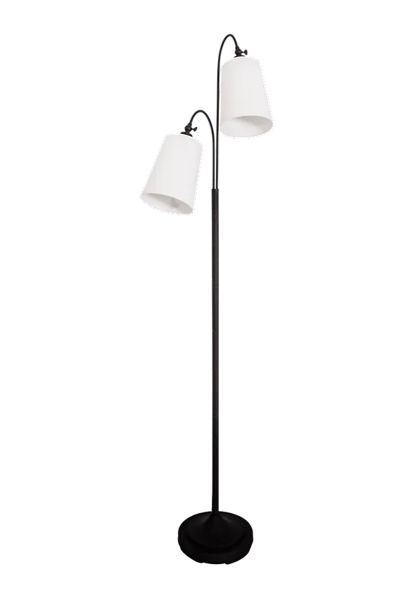 Otroligt fin by rydéns lampa i svart färg gjord i bomull.