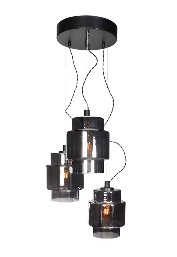 Stilriktig taklampa i svart från By Rydéns.