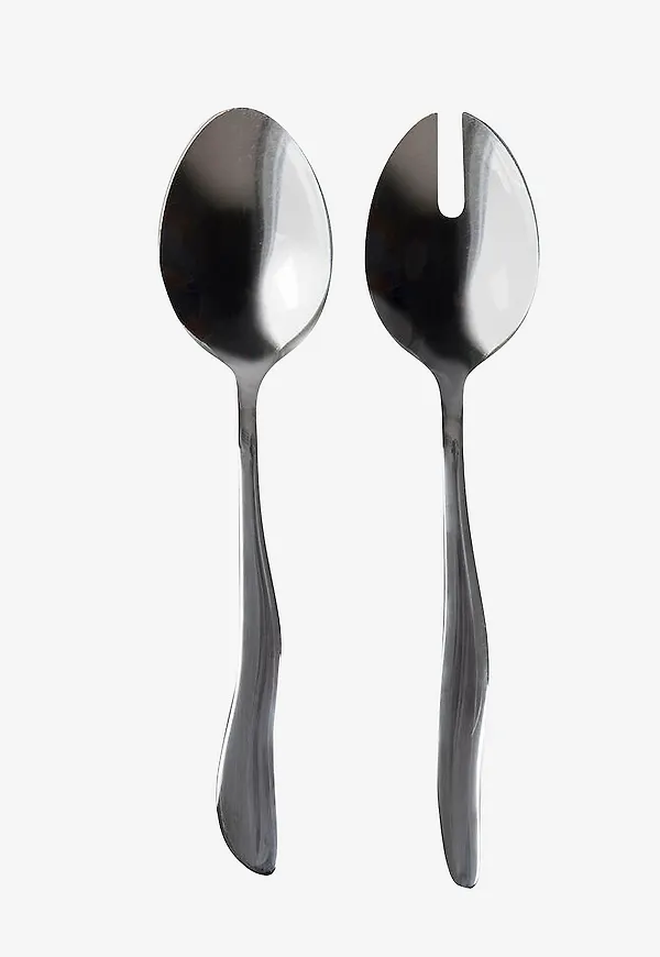 Silver ByON-bestickset i jättesnygg modell.