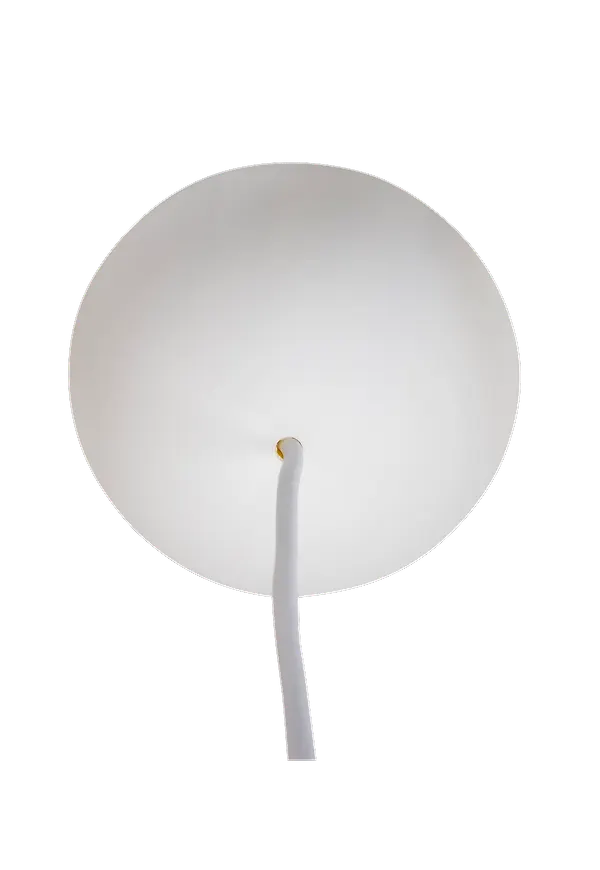 Modern vit taklampa 2025 från CableCup.