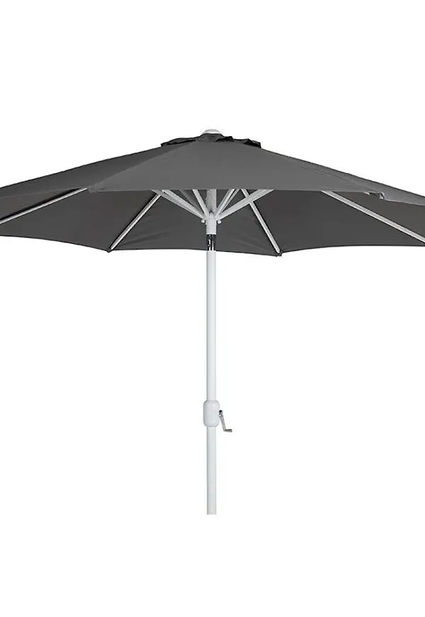 Härlig grå möbel i aluminium från Brafab.