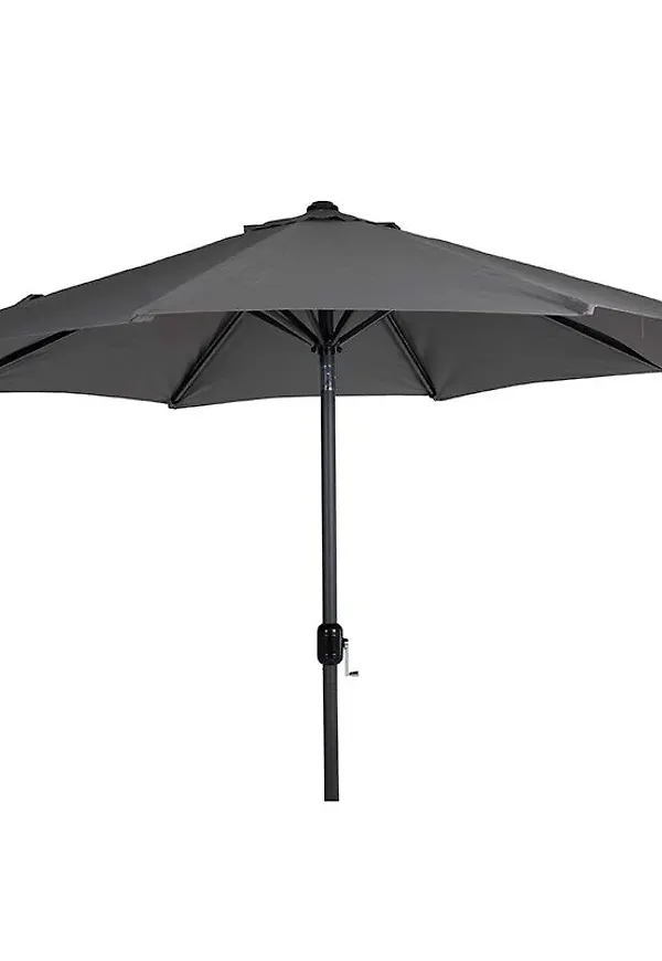 Jättefin grå utemöbel i aluminium från Brafab.