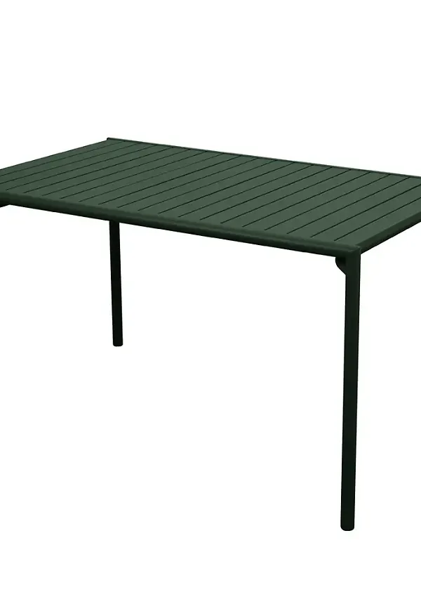 Snygg matbord i aluminium från Cane-Line.