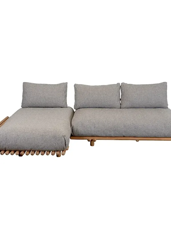 Vacker divansoffa i teak från Cane-Line.