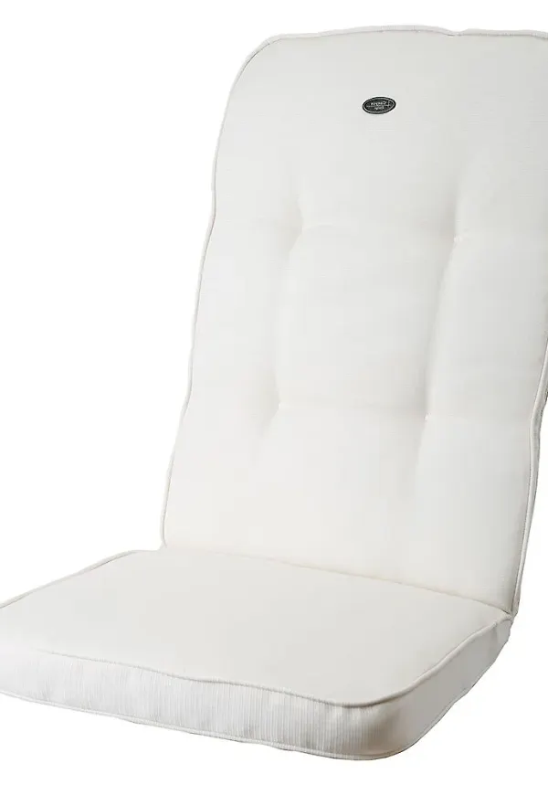 Riktigt fin positionsstol i vitt från Fritab.