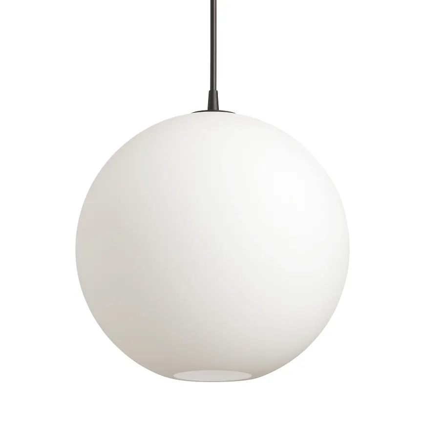 Svart Belid-lampa i vacker modell.