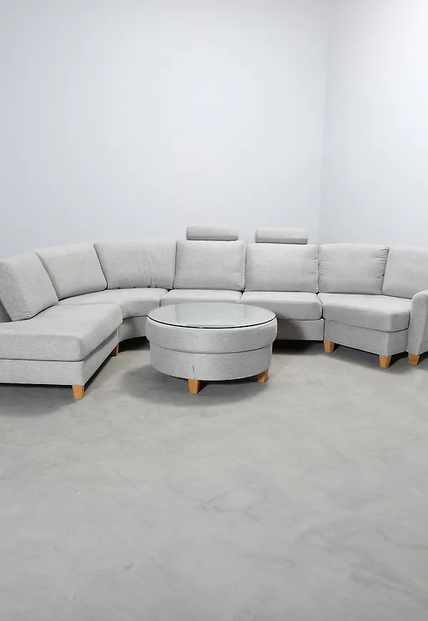 Exklusiv grå soffbord 2025 från Carelia Modules.