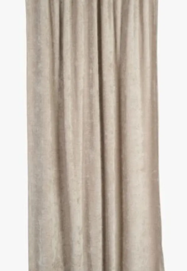 Skön beige gardin 2025 från hemtex.