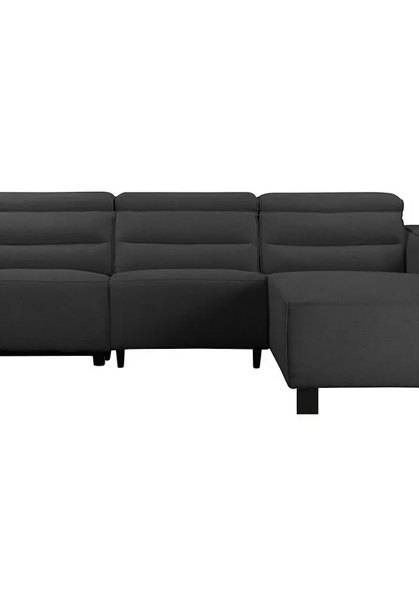 Trendig hörnsoffa i grått från Loft24.