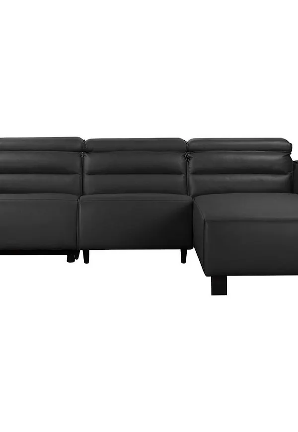 Svart Loft24-biosoffa i fantastiskt fin modell.