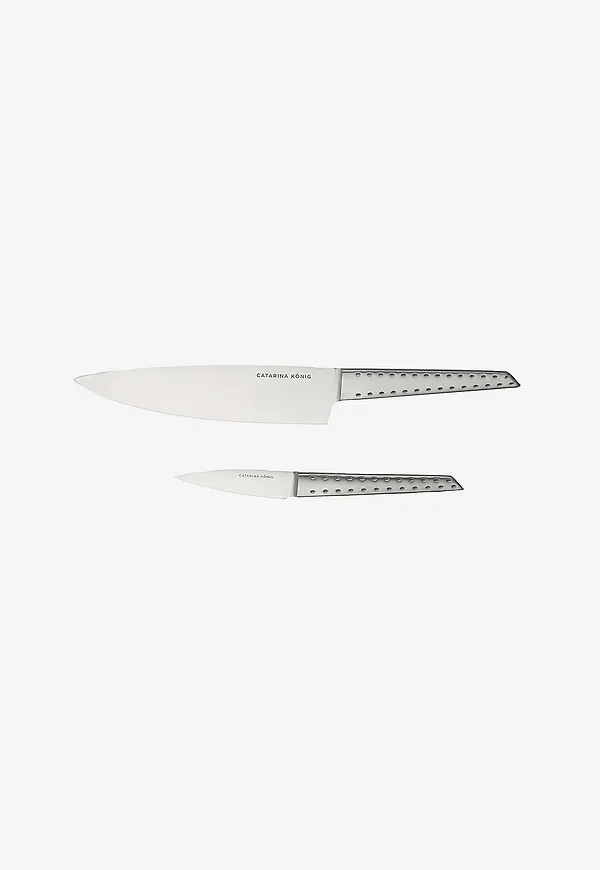 Snygg kockkniv i grått från Catarina König.