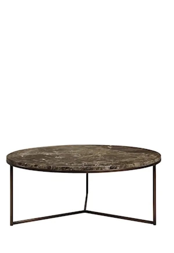 Riktigt trendig soffbord i brunt från Artwood.