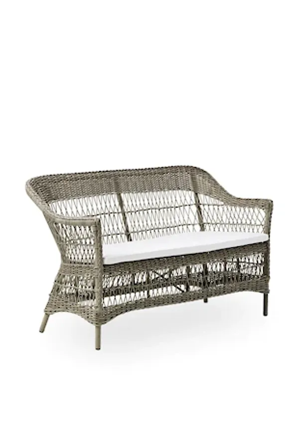 Vacker sika design utemöbel i grå färg gjord i aluminium.