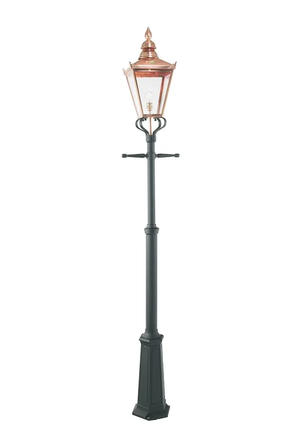 Supersnygg lampa i aluminium från Norlys.