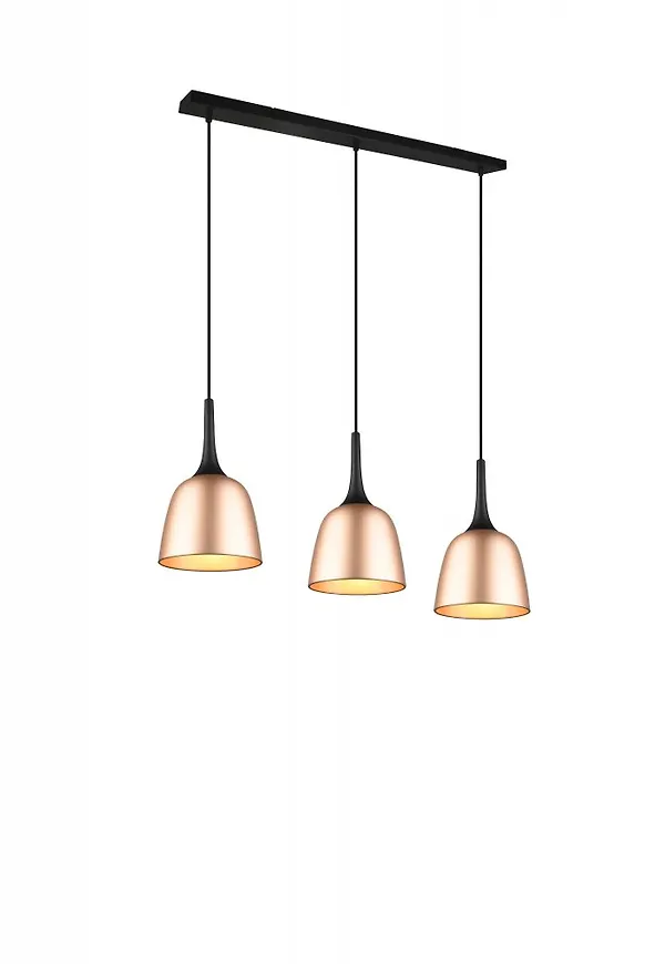 Jättesnygg taklampa i aluminium från Trio Lighting.