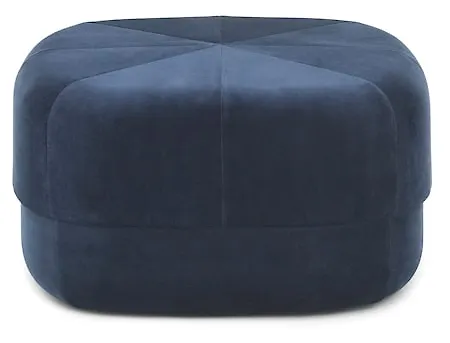 Snygg blå fåtölj 2025 från Normann Copenhagen.