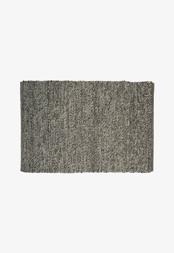 Cool classic collection matta i grå färg gjord i ull.