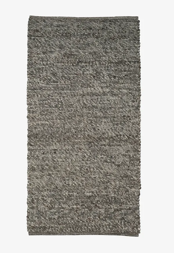 Grå Classic Collection-matta i smickrande modell.