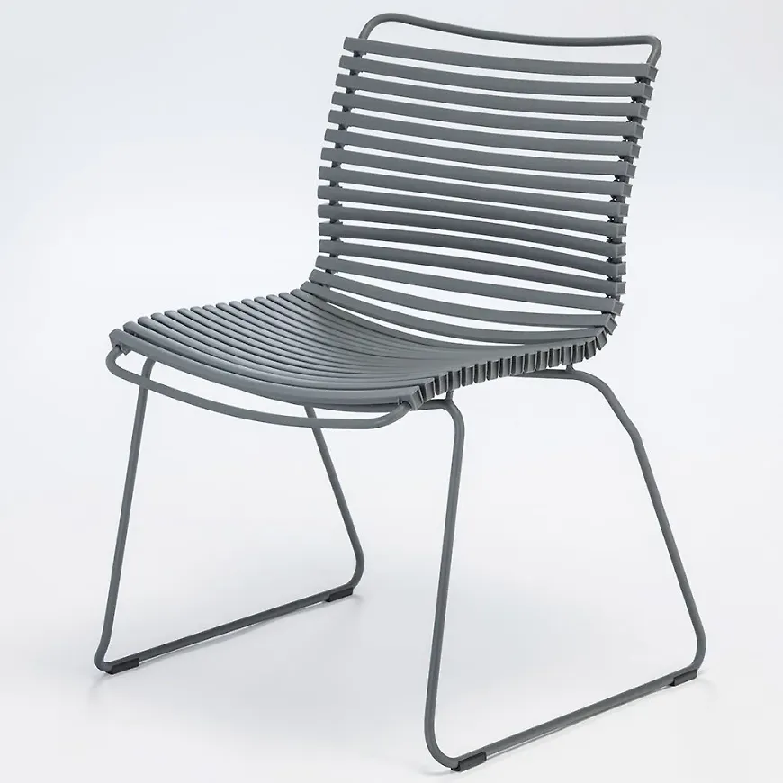 Modern barstol i aluminium från Houe.