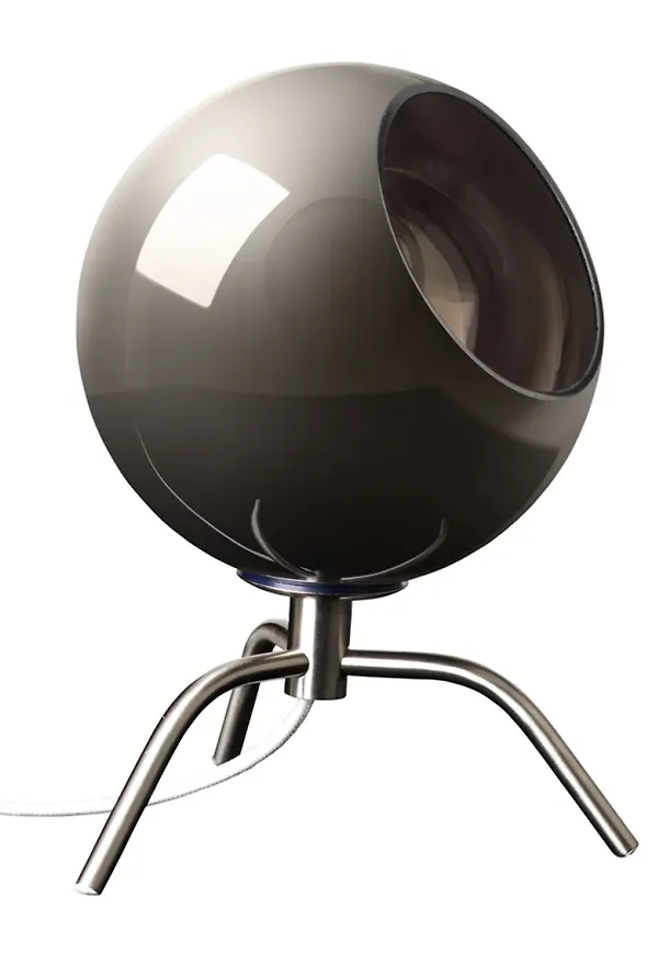 Superfin lampa i silverfärgade från CO Bankeryd.