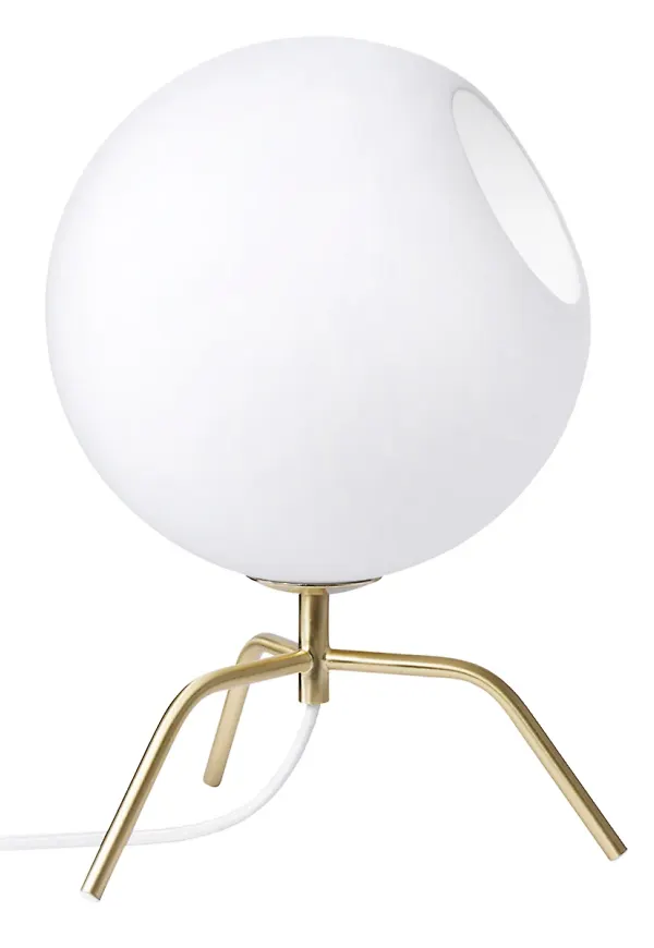 Vit CO Bankeryd-lampa i ikonisk modell.