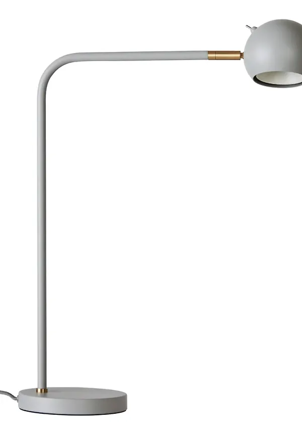 Grå CO Bankeryd-bordslampa i snygg modell.