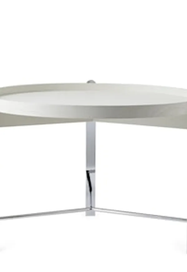 Vit Warm Nordic-soffbord i fin modell.