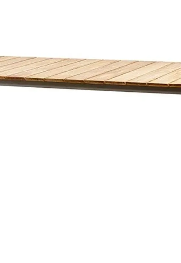 Riktigt snygg aluminiumbord i brunt från Cane-Line.