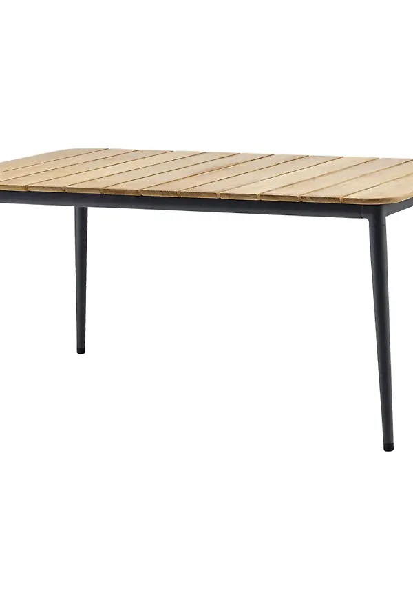 Stilren grå aluminiumbord 2025 från Cane-Line.